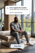 Premium Athletic Jogger Set — Big & Tall