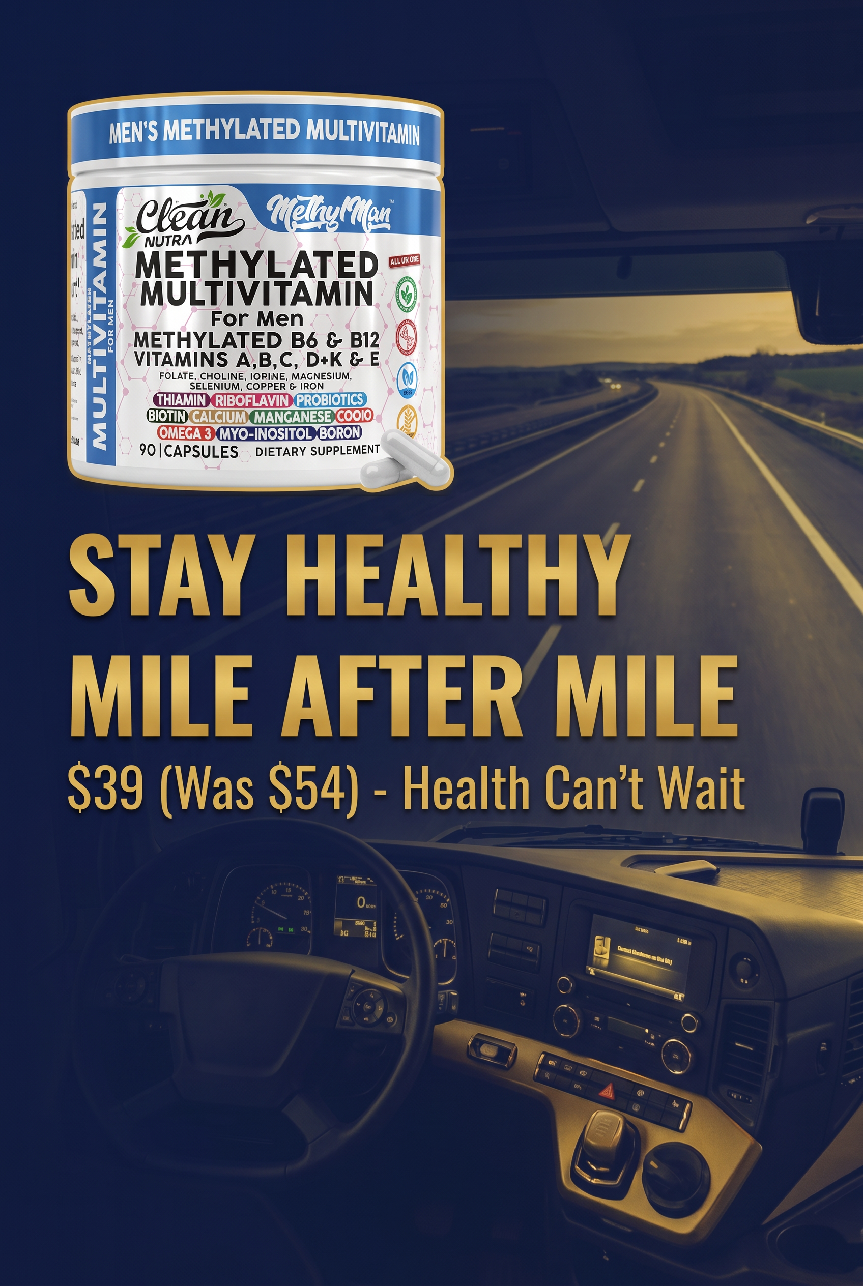 Driver's Daily Wellness Pack