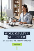Ergonomic Laptop Stand — Adjustable Aluminum