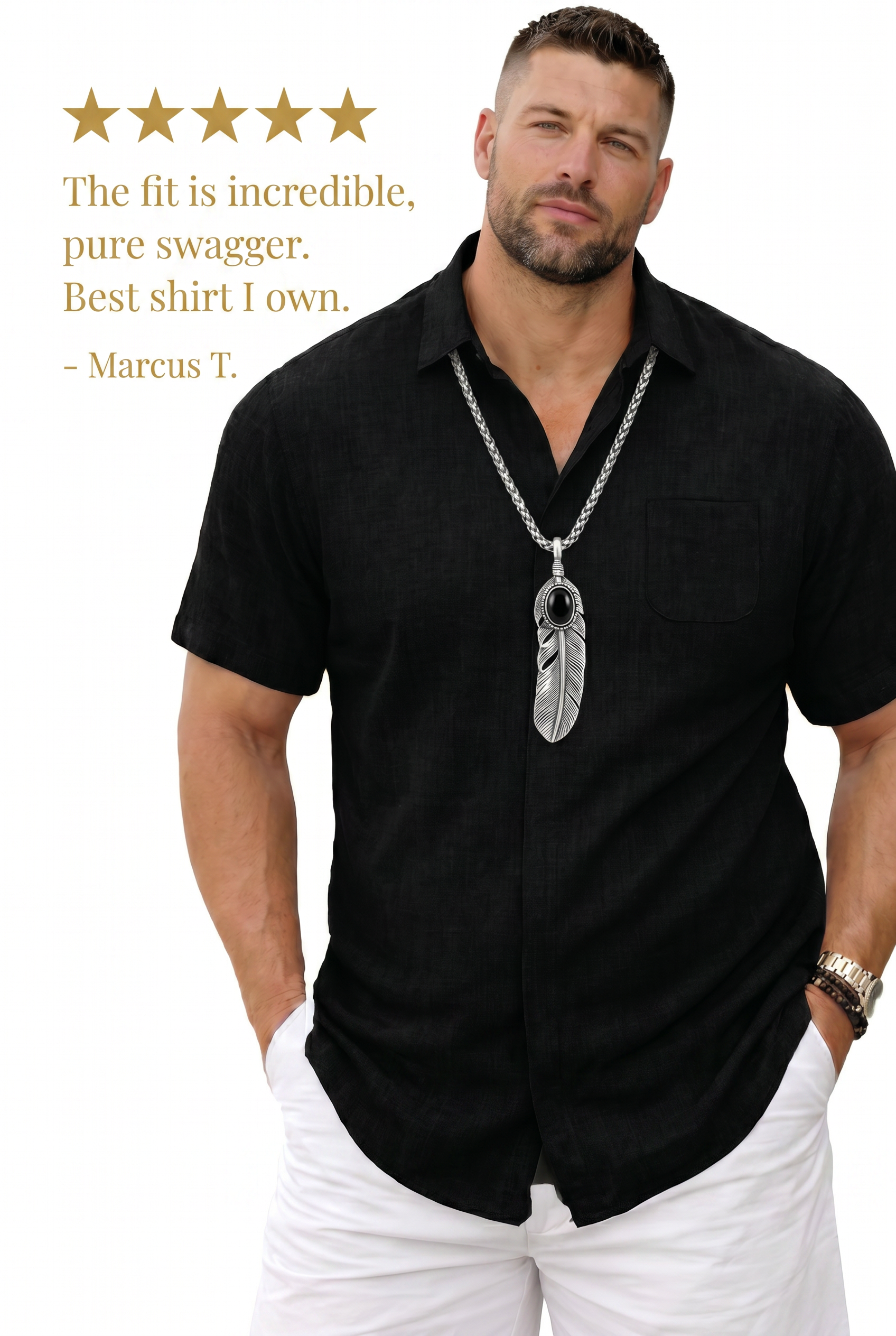 Gentleman's Stretch Dress Shirt — Big & Tall