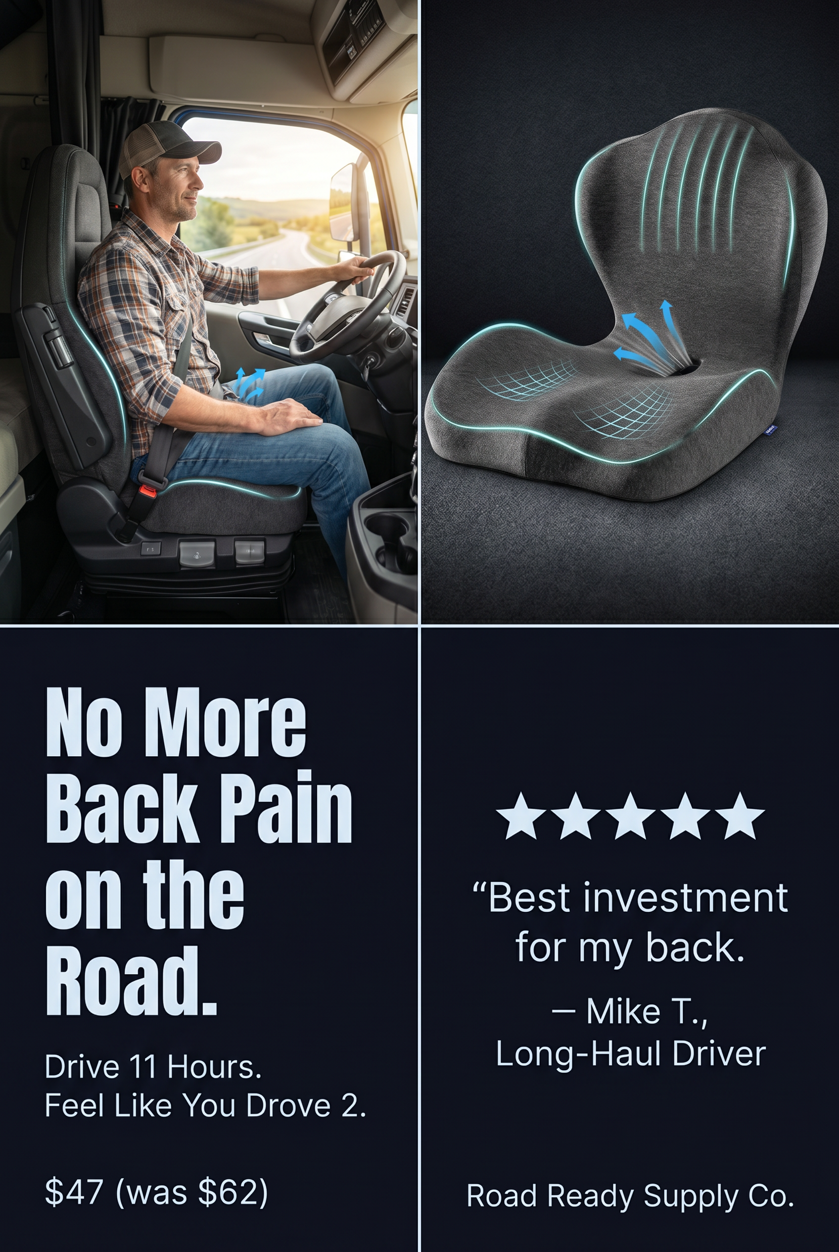 Pro Lumbar Support Cushion