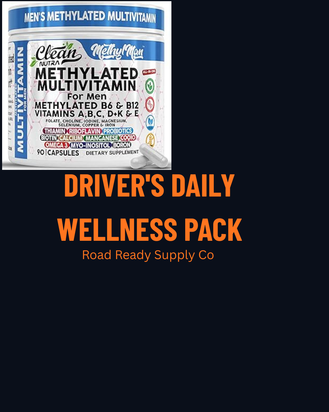 Driver's Daily Wellness Pack