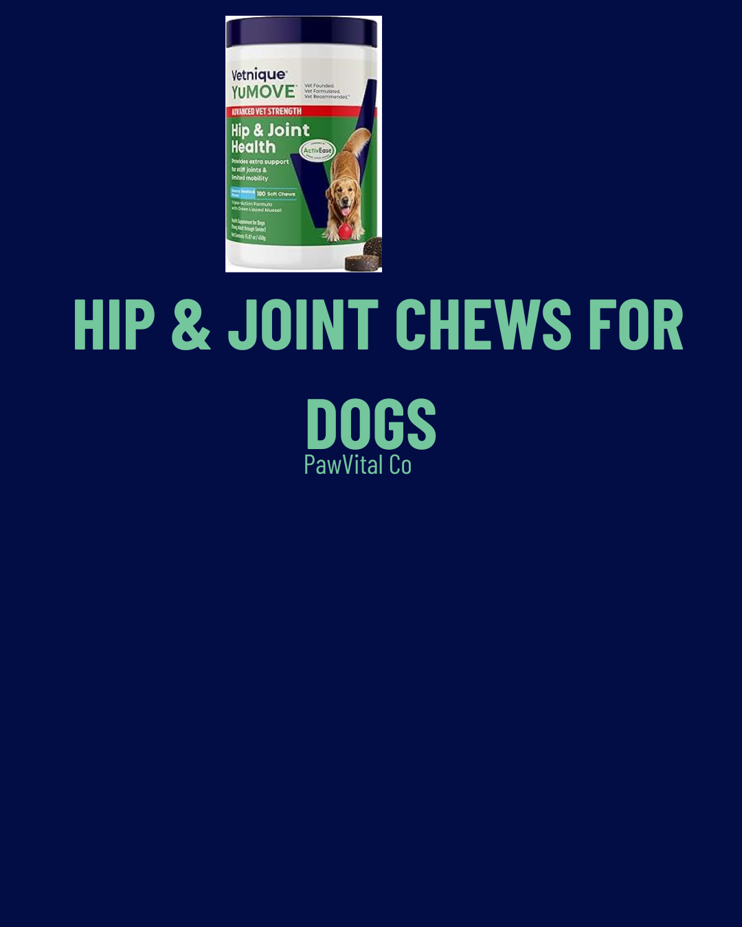 Hip & Joint Chews for Dogs