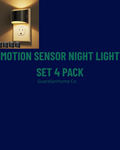 Motion Sensor Night Light Set 4 Pack